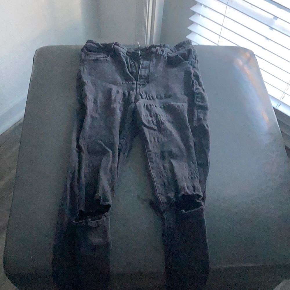 Black Ripped Jeans